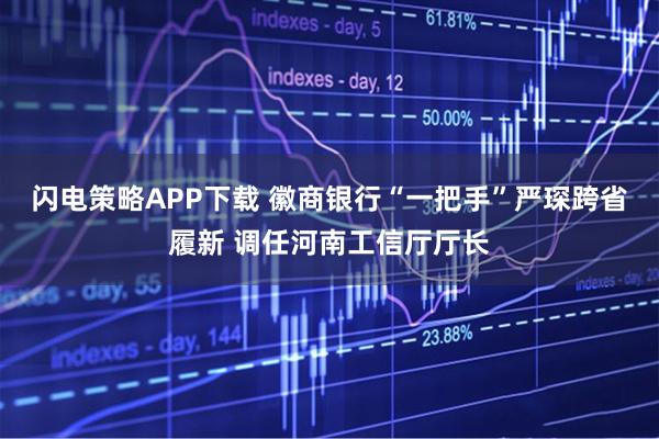 闪电策略APP下载 徽商银行“一把手”严琛跨省履新 调任河南工信厅厅长